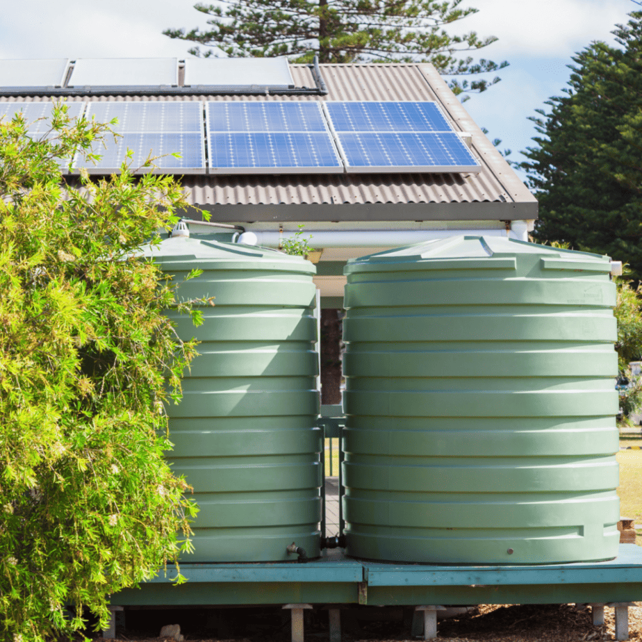 Rain water containers