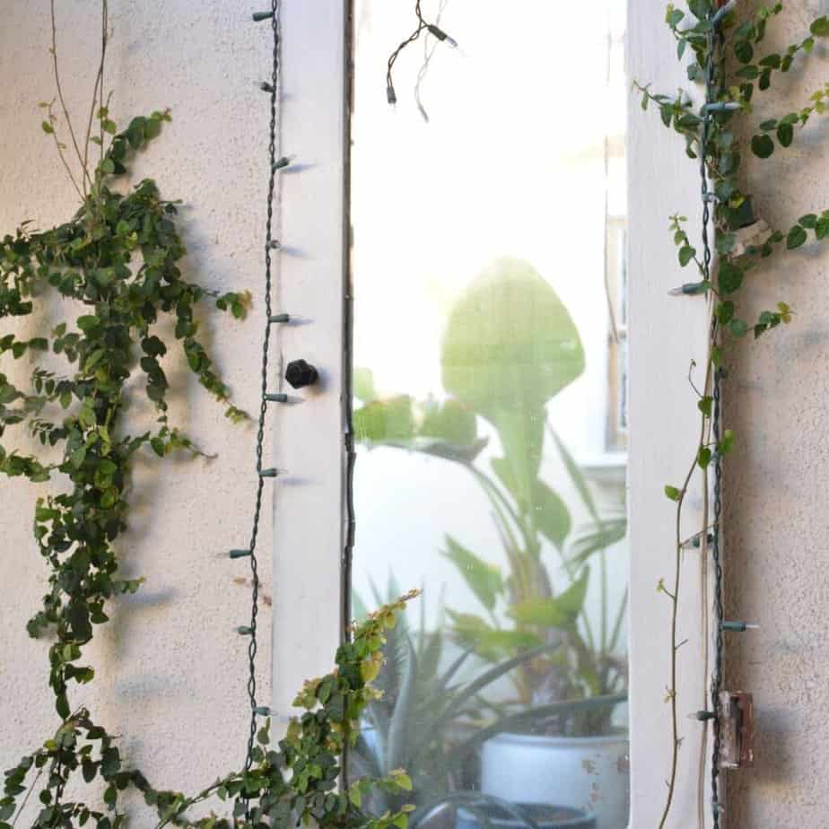 Use mirrors in your garden as well