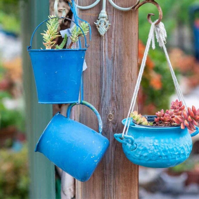 Upcycle to give your garden a budget makeover